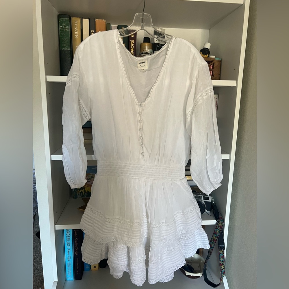 Aerie Ruffle Mini Dress